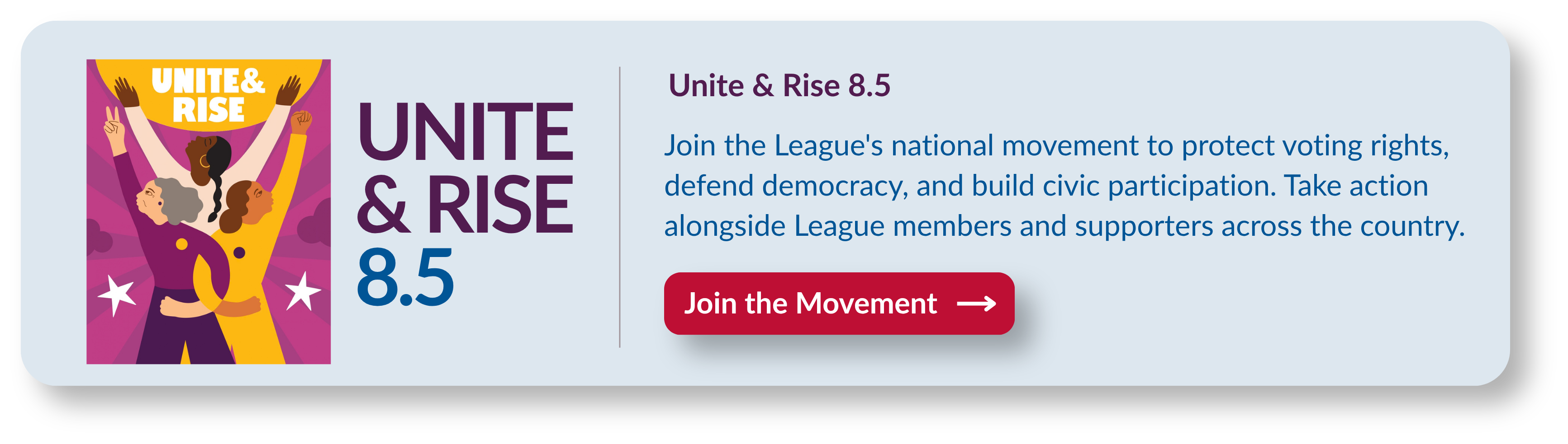 Unite & Rise CTA