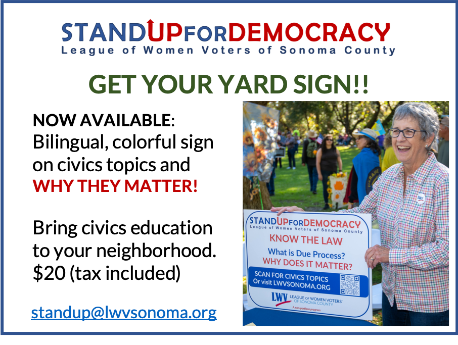 Stand Up Yard Signs Poster