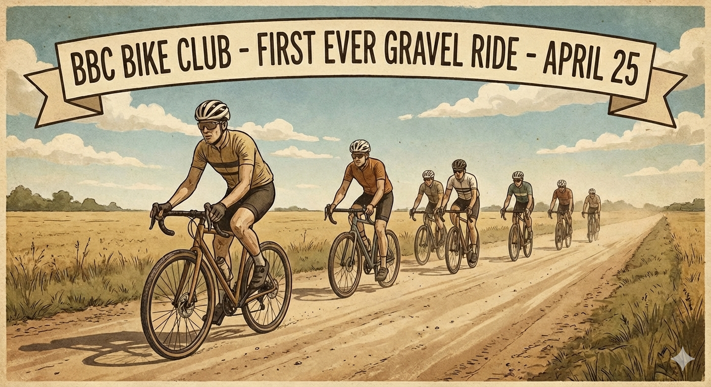 Gravel inaugural ride