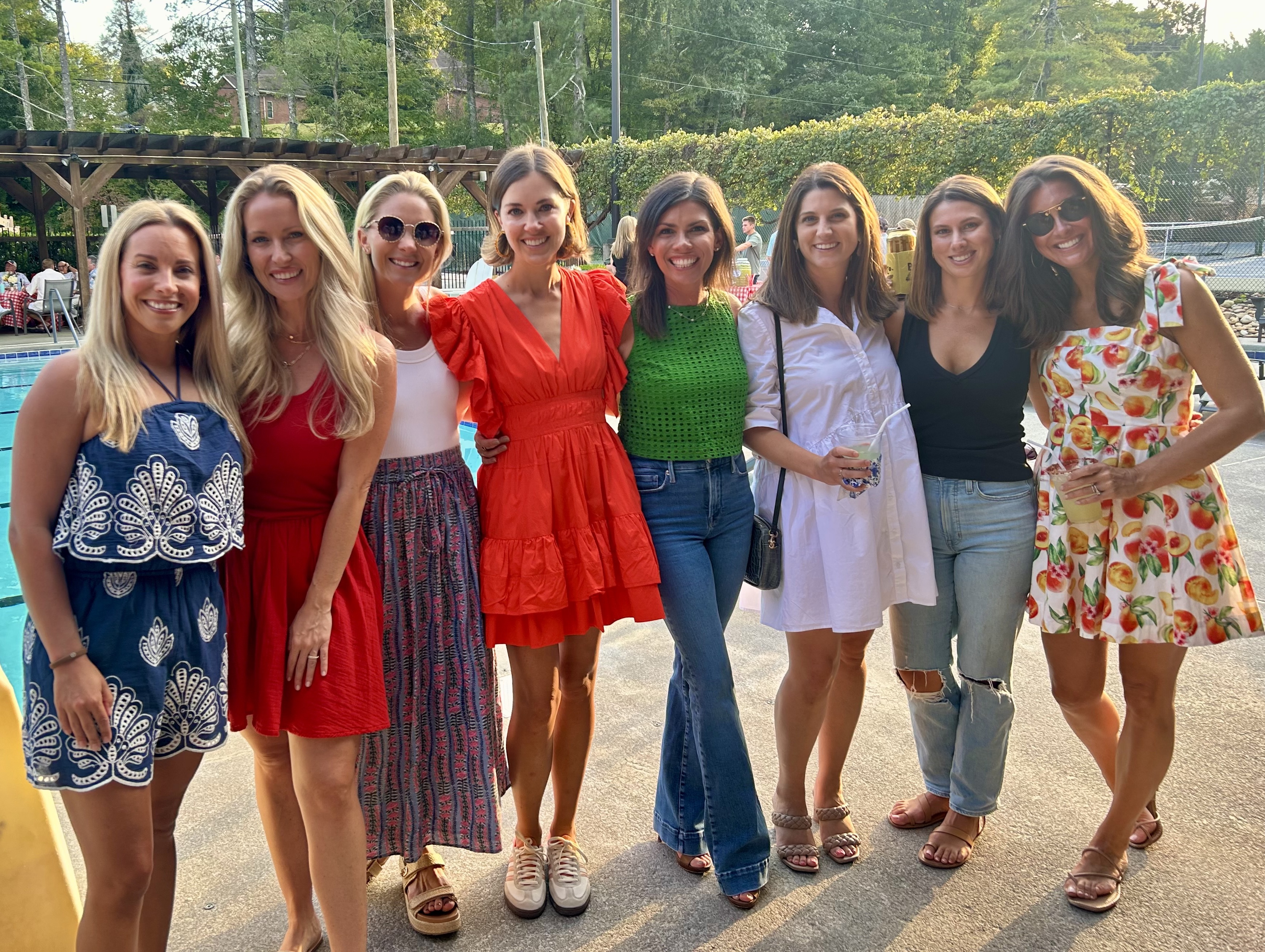 Women at party