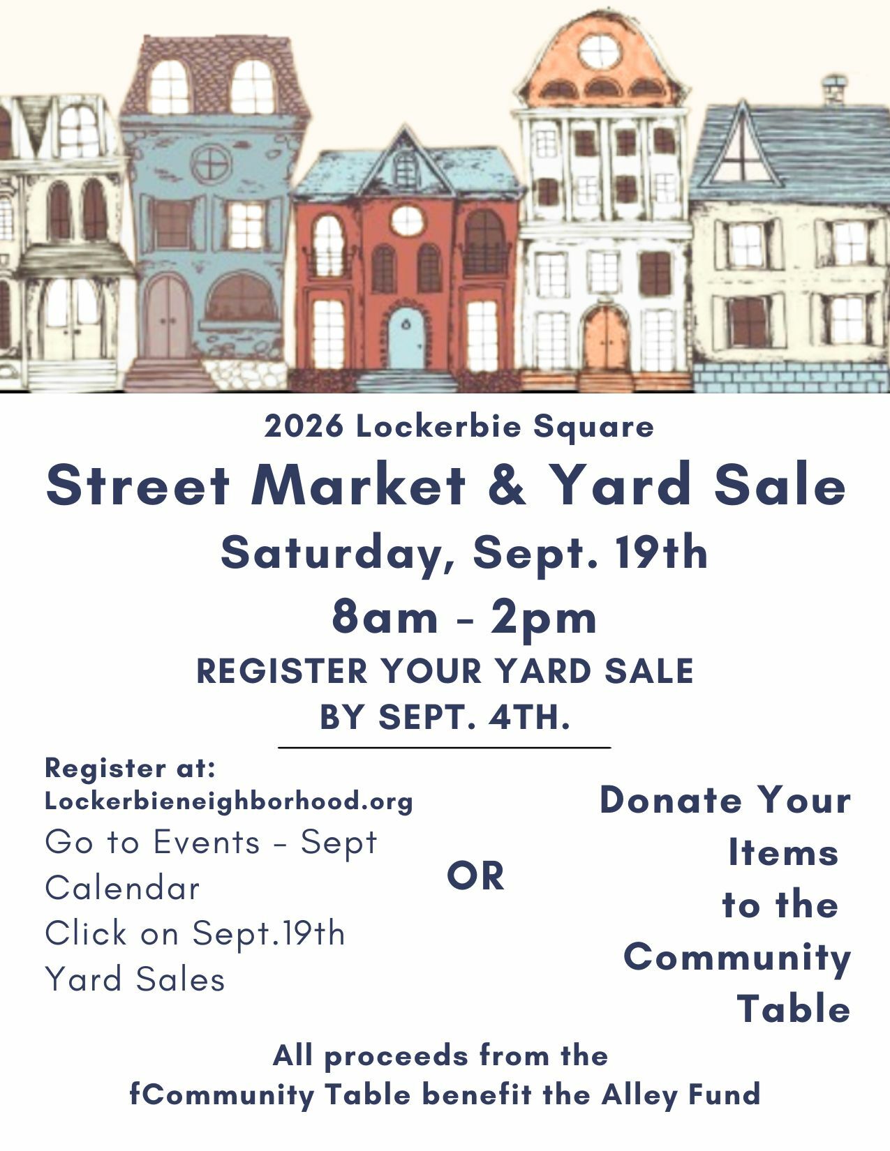 2026 Yard Sale