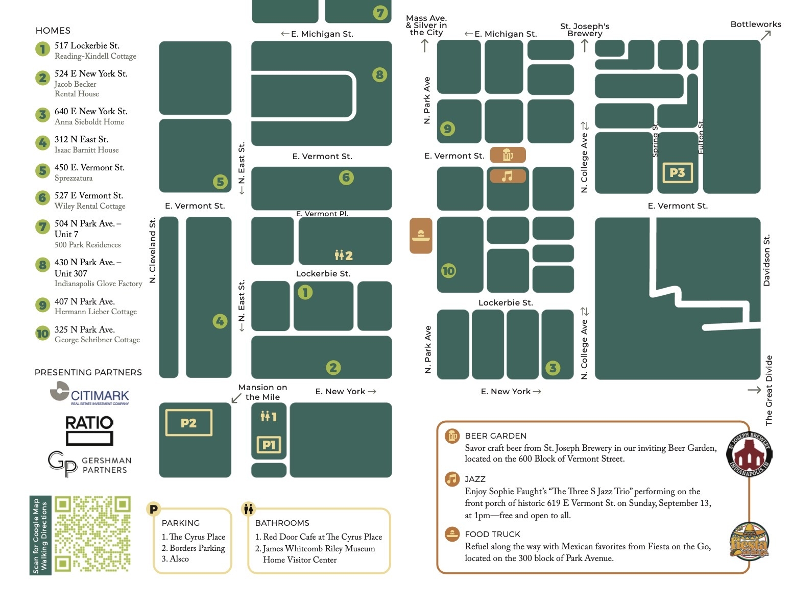 Lockerbie Home Tour 2026 Map