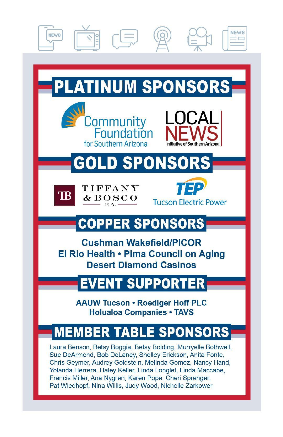 I&E 2026 Sponsors