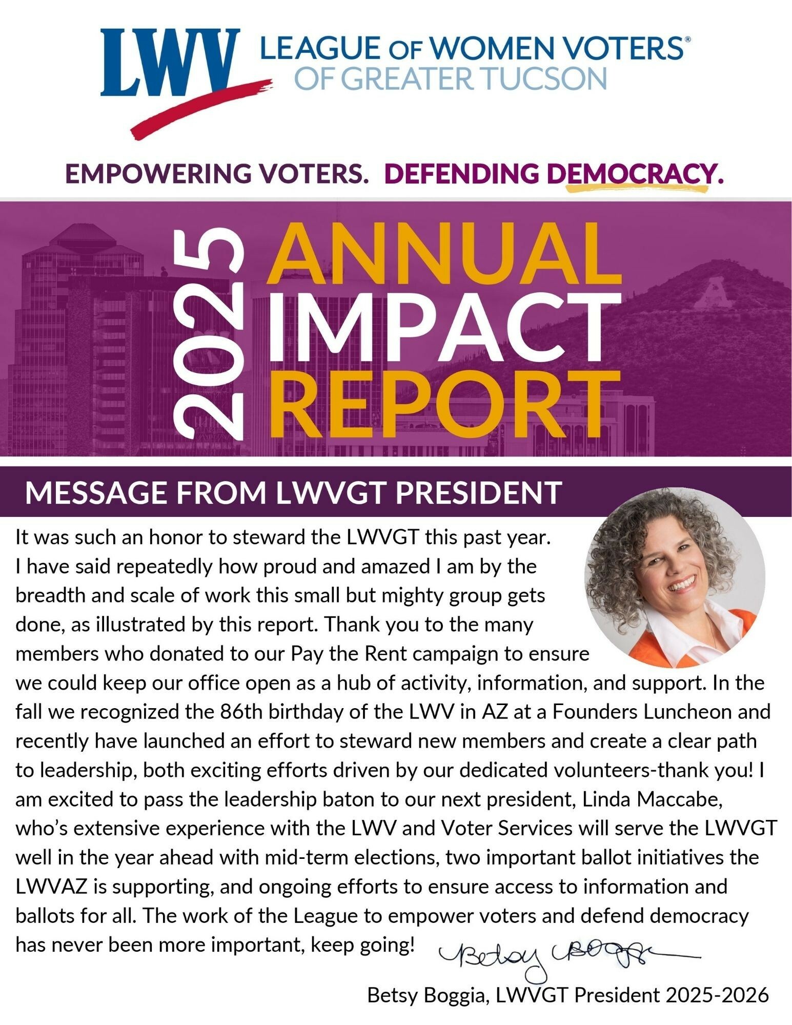 Annual Impact 2025 page 1