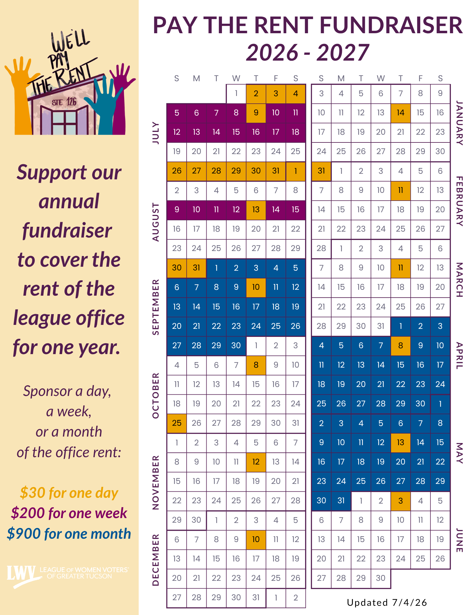 Pay The Rent 07-04-2026