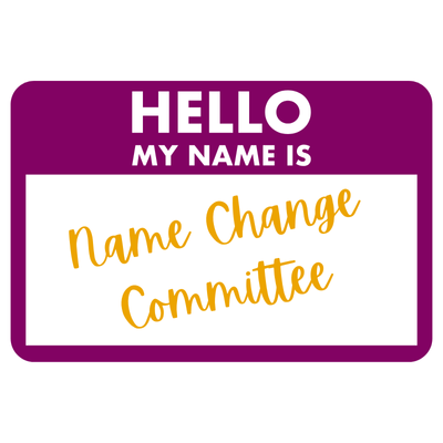 Name Change Committee