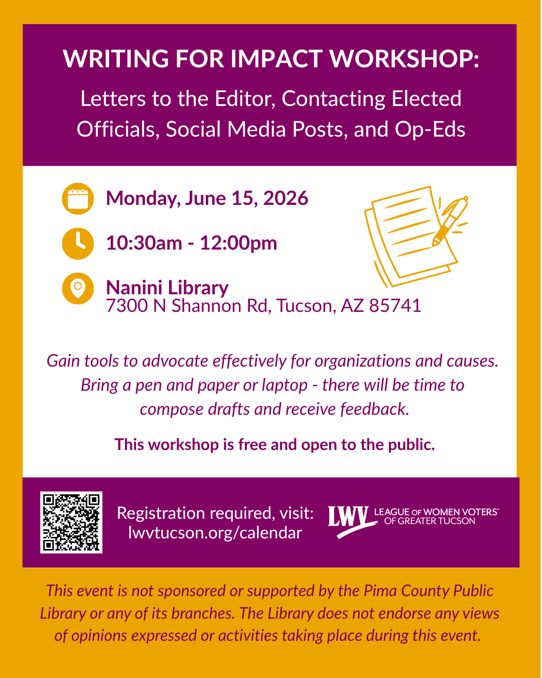 Writing for Impact