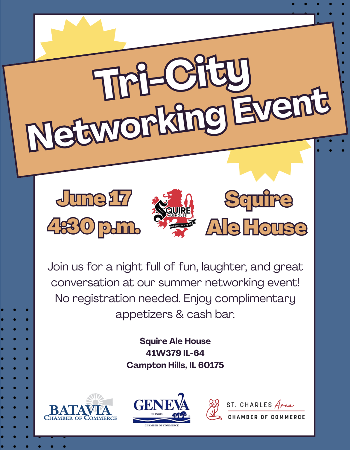 Tri-City Chamber Networking Event