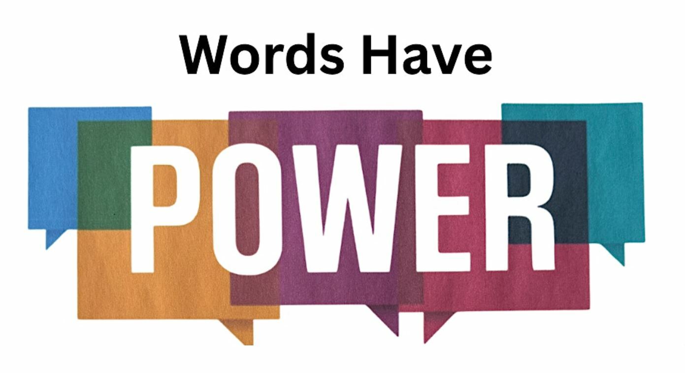 Words have POWER graphic