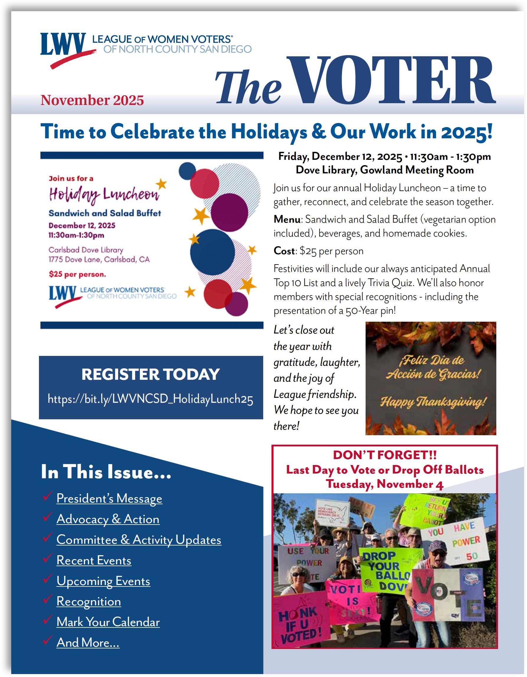 Thumbnail image of Voter Newsletter