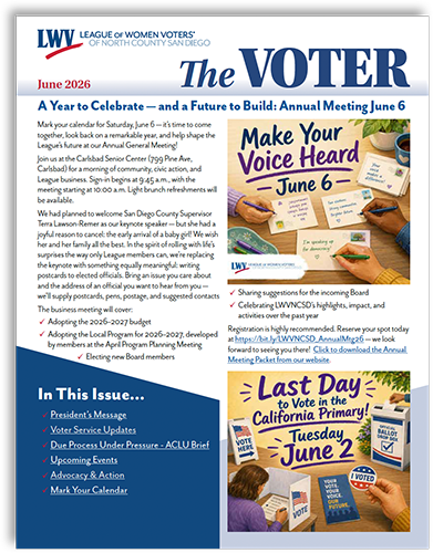 June Voter front page thumbnail