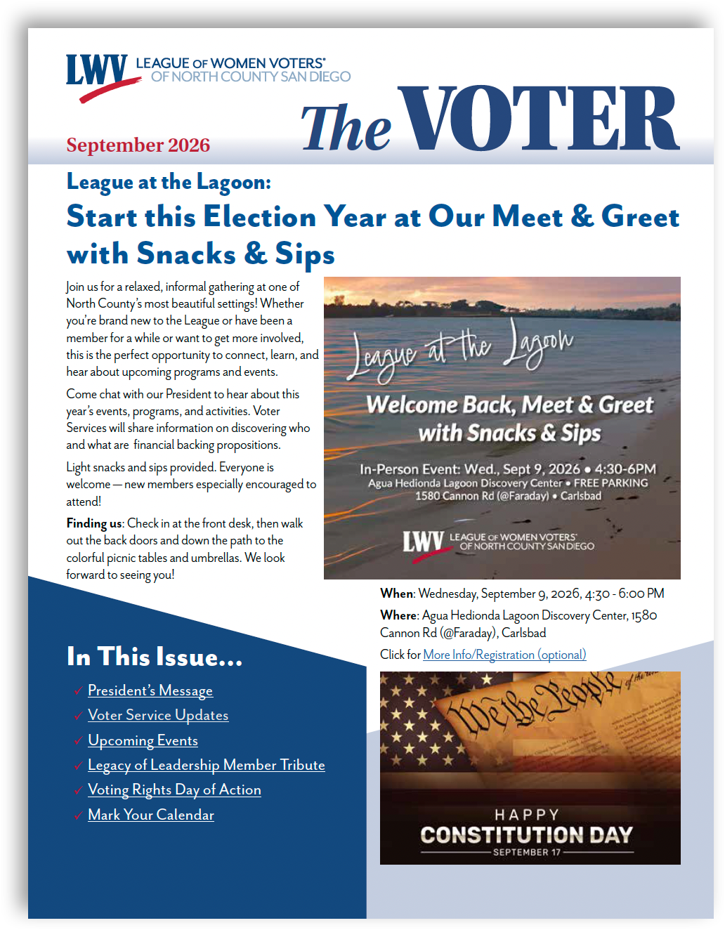 Thumbnail image of September 2026 Voter Newsletter