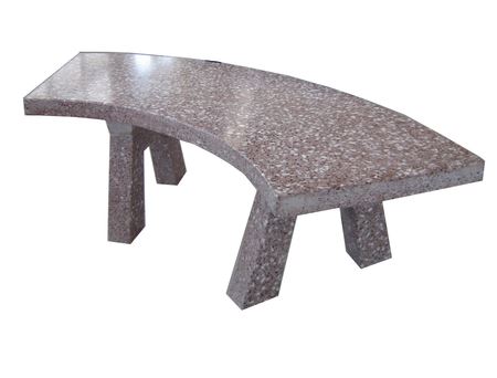 Terrazzo bench