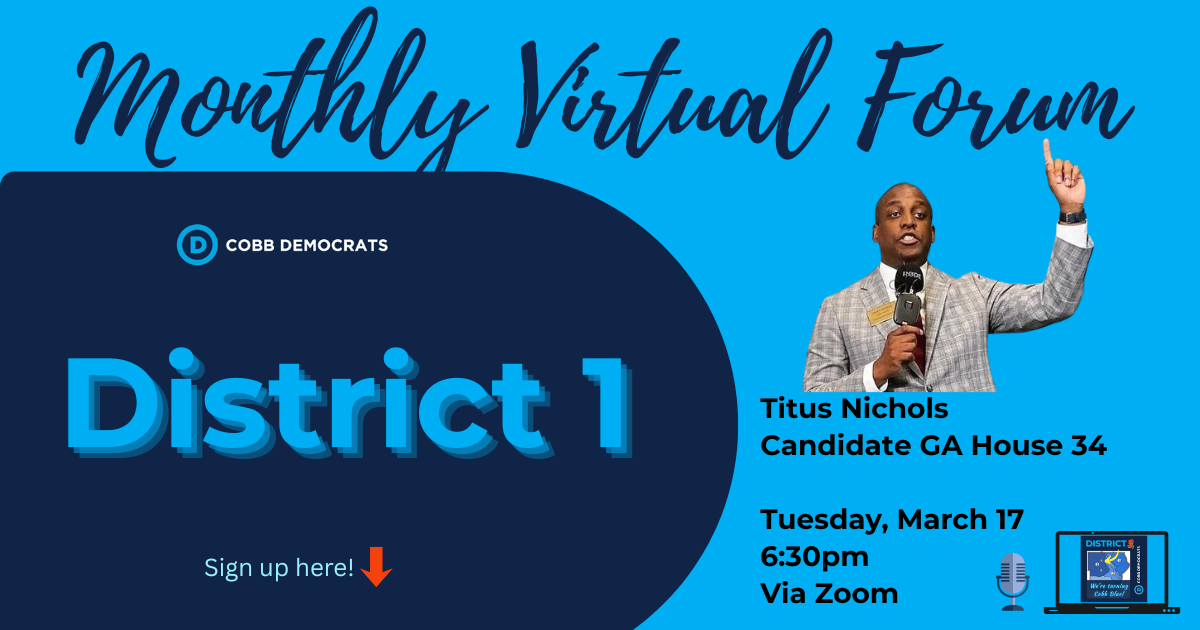 D1 March Virtual Forum