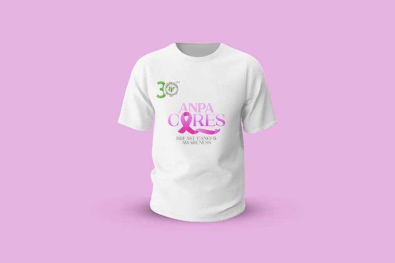 Breast Cancer Round Neck Shirts