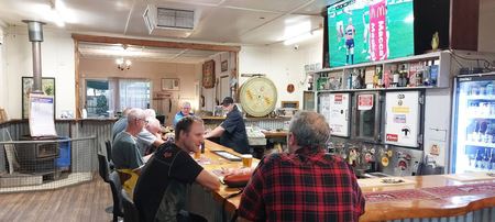 Dan the owner and barman at Gundia Pub