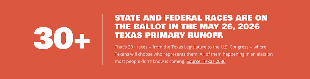 30+ state and federal races are on the ballot in the runoff