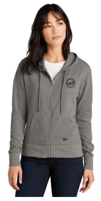 W New Era Women's Thermal Full-Zip Hoodie