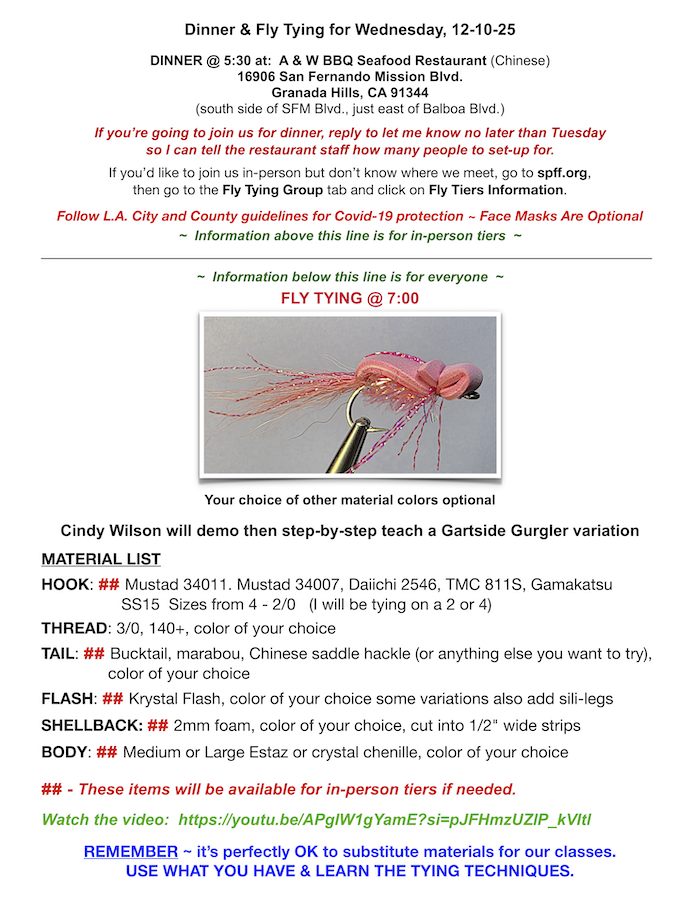 Gartside Gurgler Variation       12-10-25