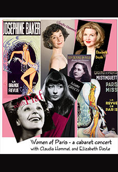 Claudia Hommel & Elizabeth Doyle Women of Paris The City & the Songs of it's Divas