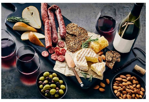 Wine & Cheese board