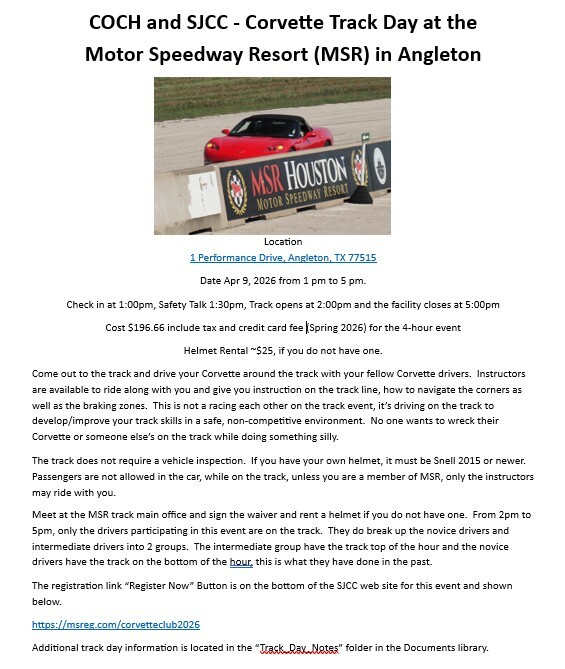 Spring 2026 Track Day V3