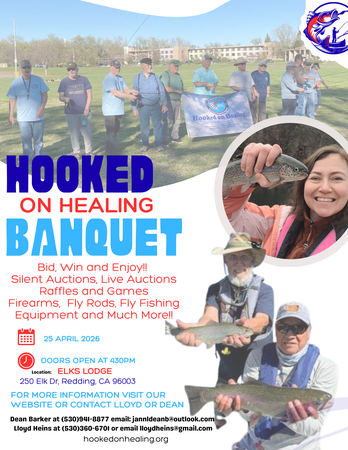 Hooked on Healing Banquet flyer