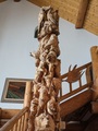 Amazing carving inside The Yakutat Lodge’s Big Lodge thumbnail
