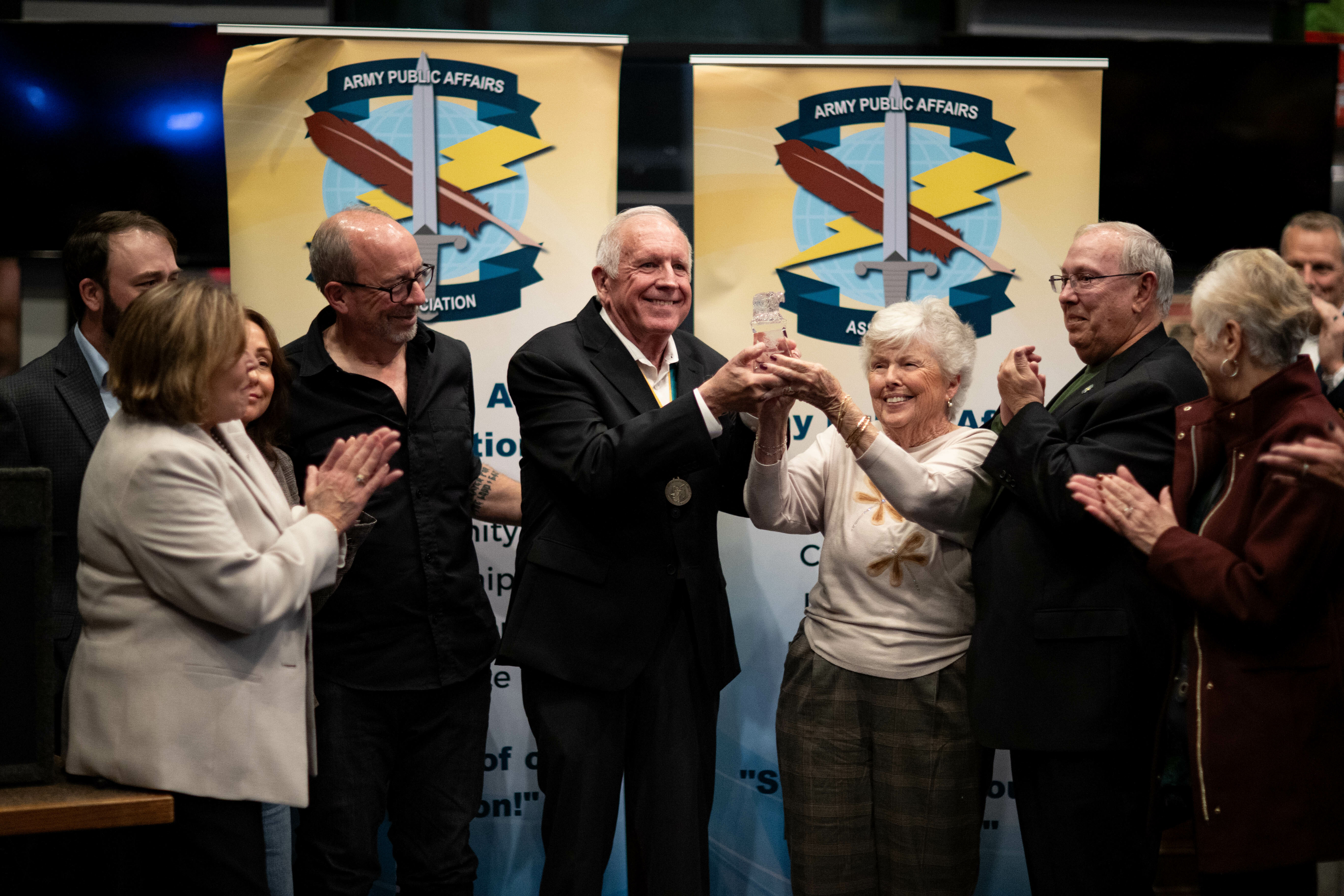 Group at Awards Ceremony