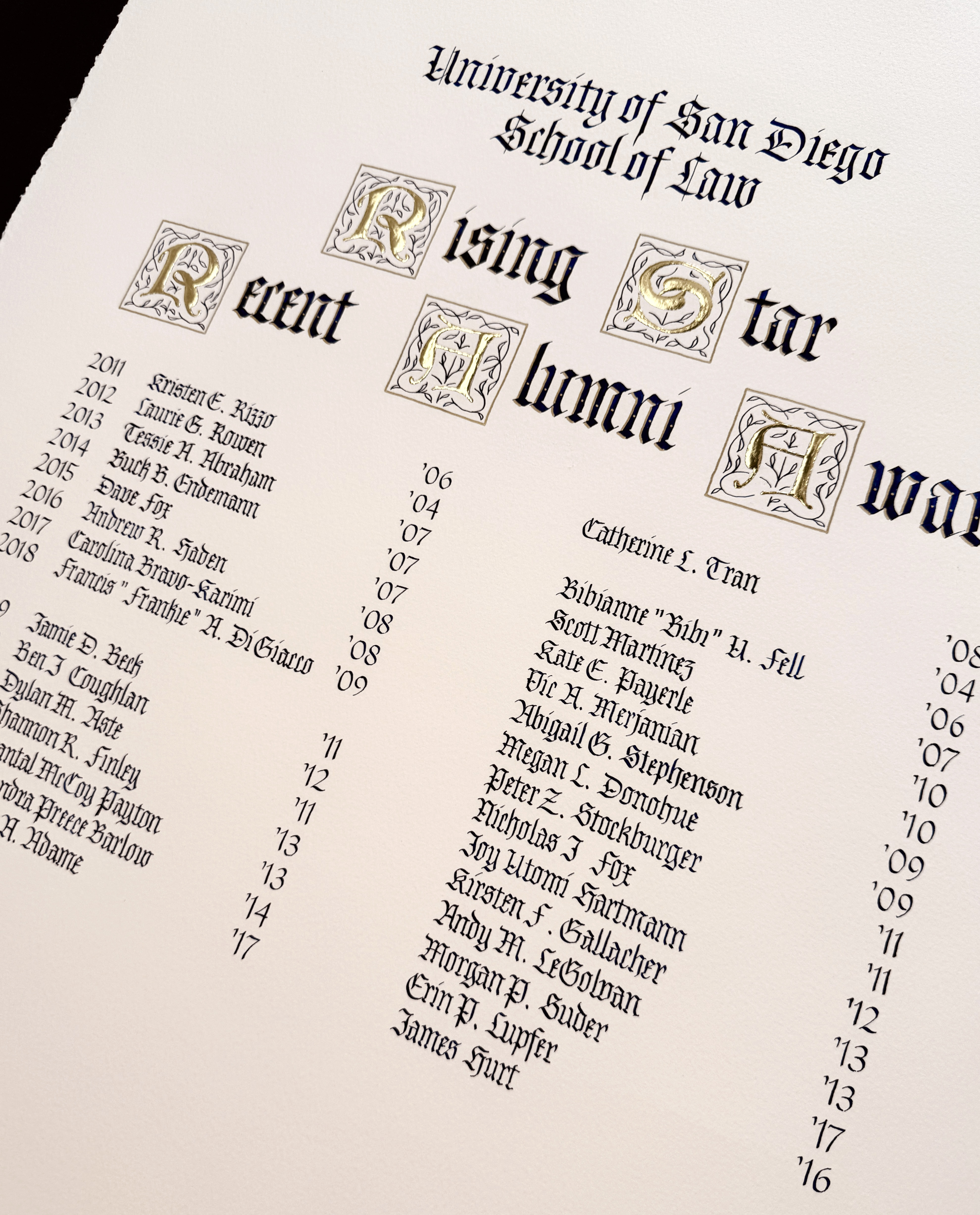 2026 scholarship Eric Strenger