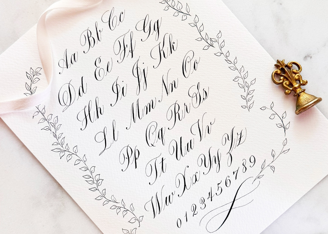 Classically Copperplate - Sarah