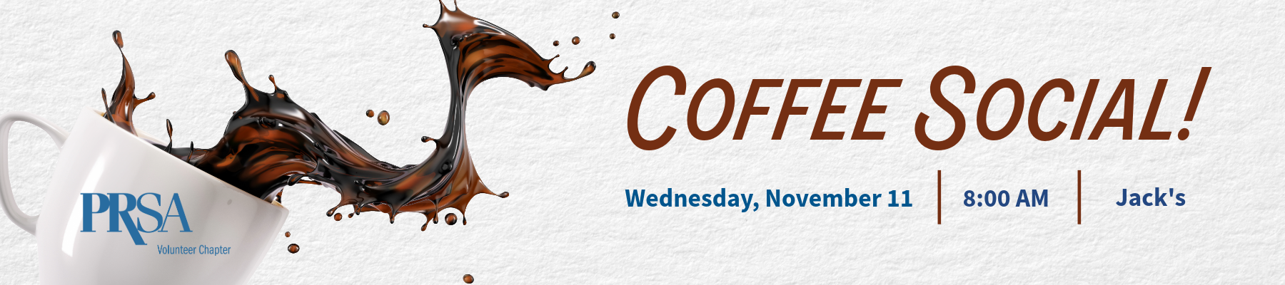 November Coffee Social