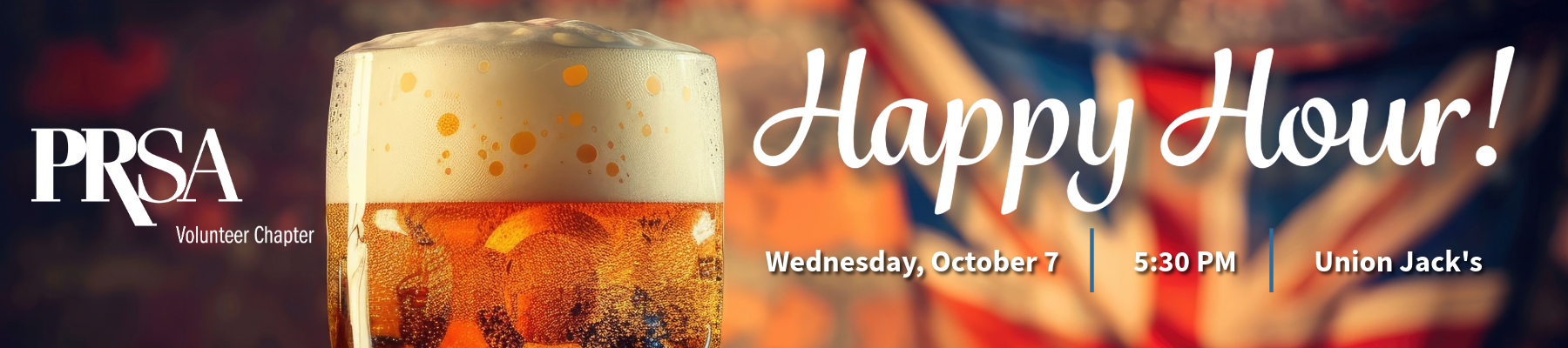 October Happy Hour Banner