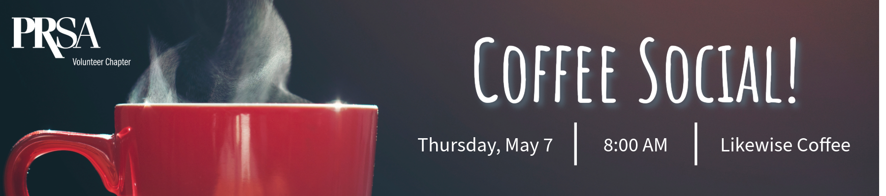 May Coffee Morning Banner