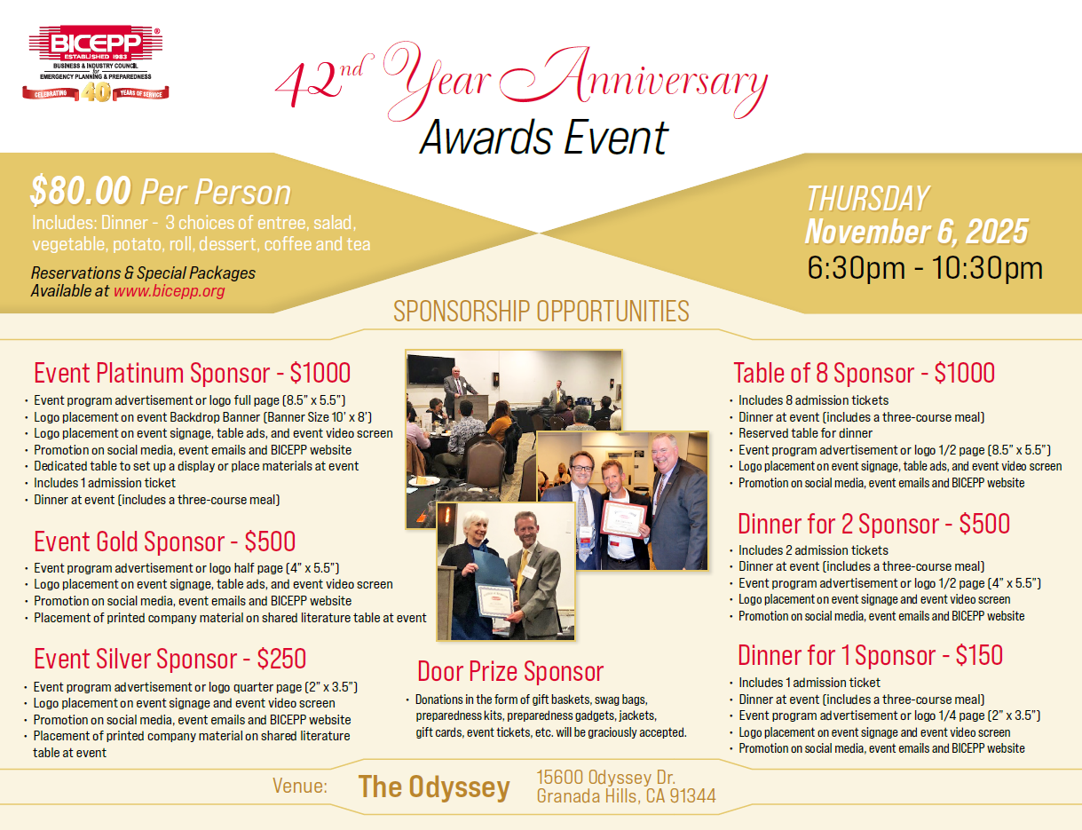 BICEPP Sponsorships Now Available