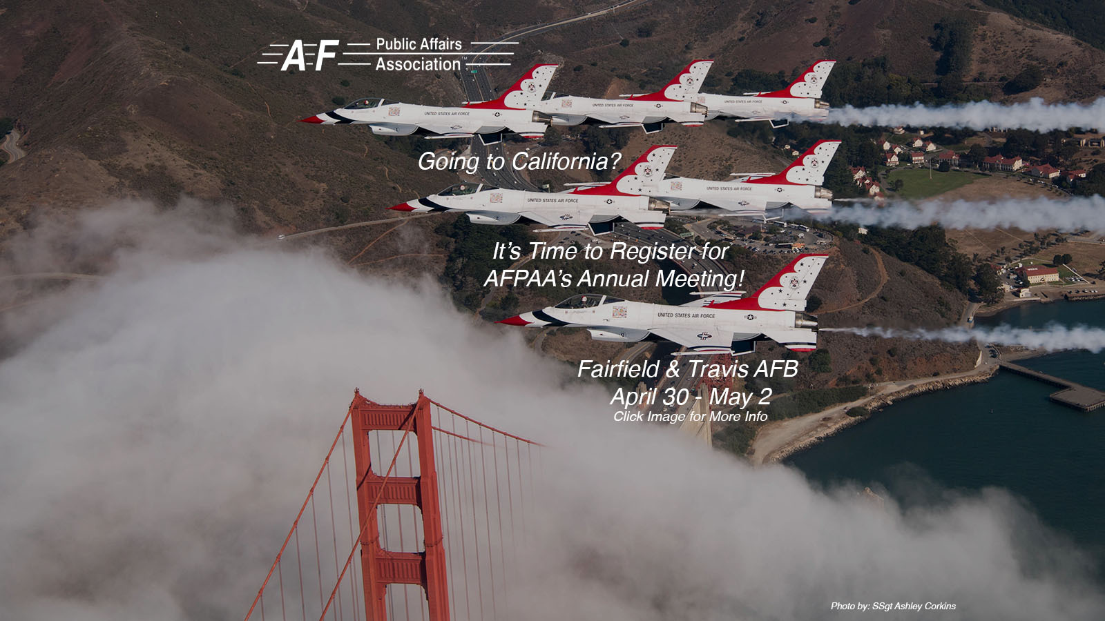 Thunderbirds over Golden Gate with credit