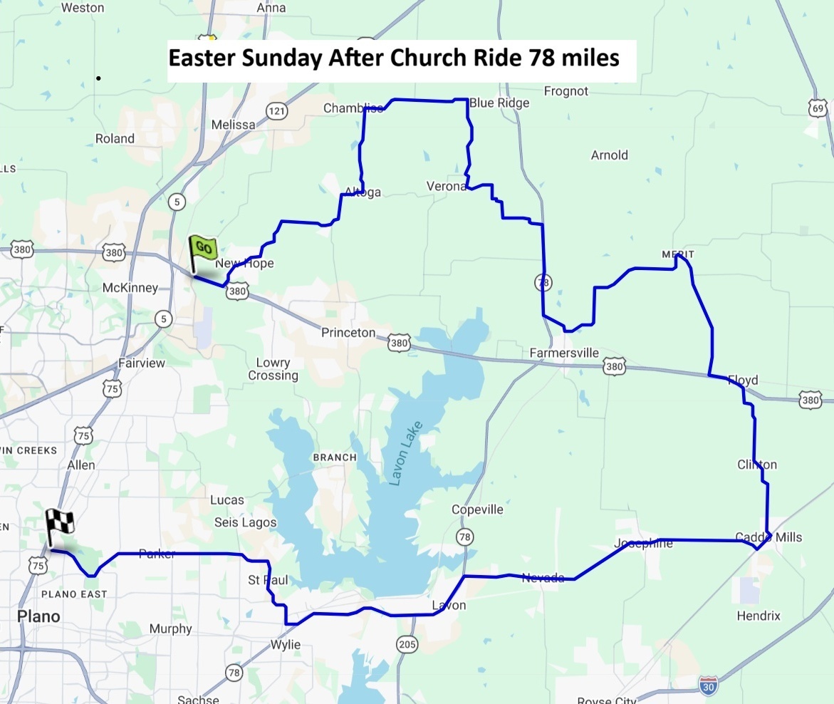 Easter Sunday Ride