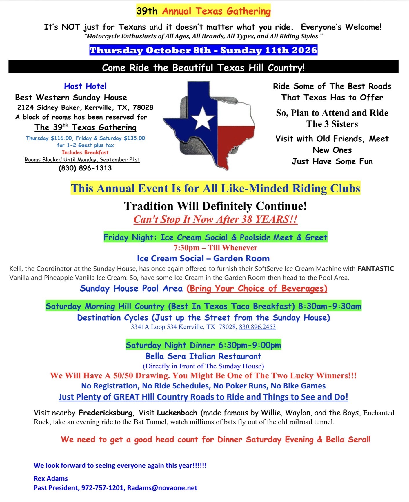 39th Annual Texas Gathering 20261008