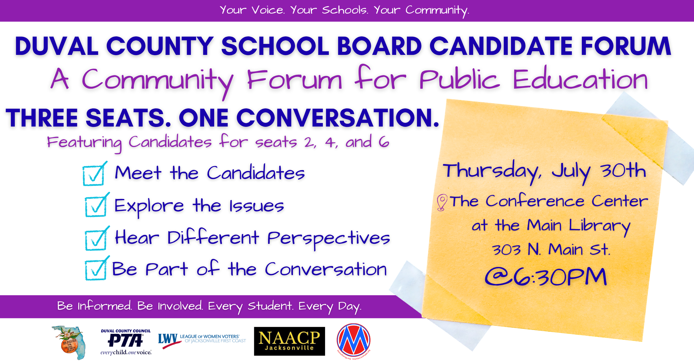 Duval County School Board Candidate Forum