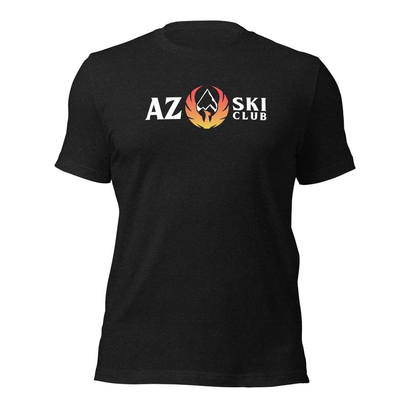 Basic Black Heather Logo T-Shirt