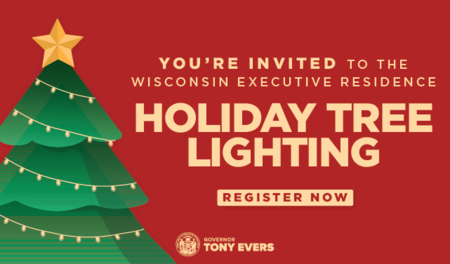 Small Holiday Tree Lighting 