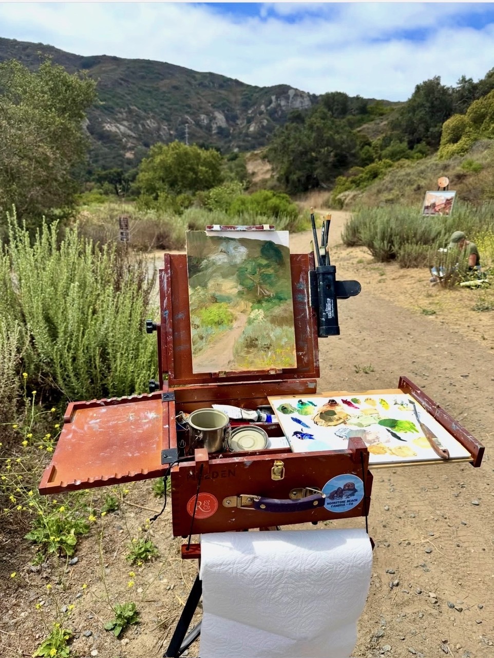 Laguna Canyon Big Bend Paintout