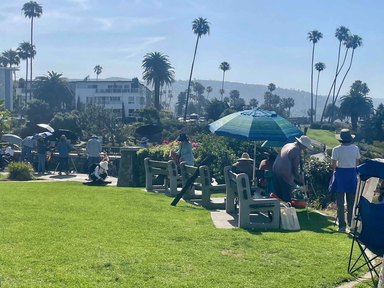 Socalpapa painters picnic beach overlook