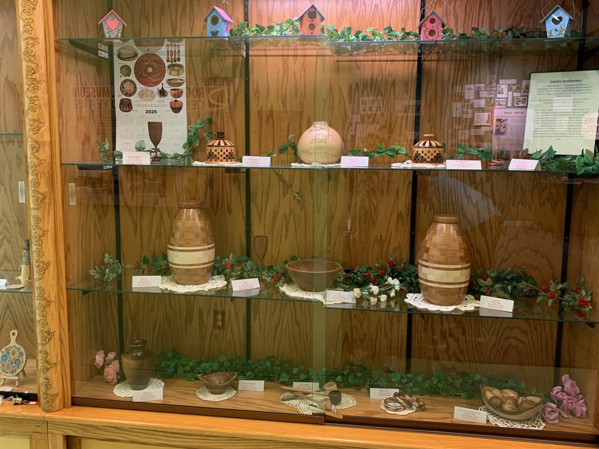 2nd quarter display at Rogers Museum 