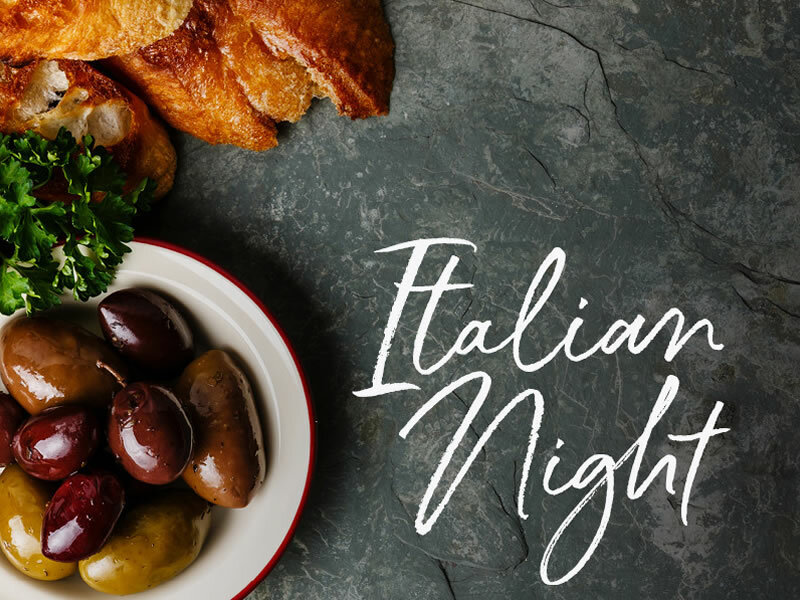 Italian Dinner Night