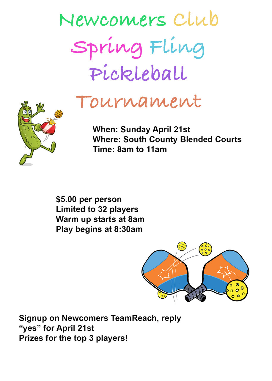 NC Pickleball Spring Fling Tournament - Events - Punta Gorda Isles ...