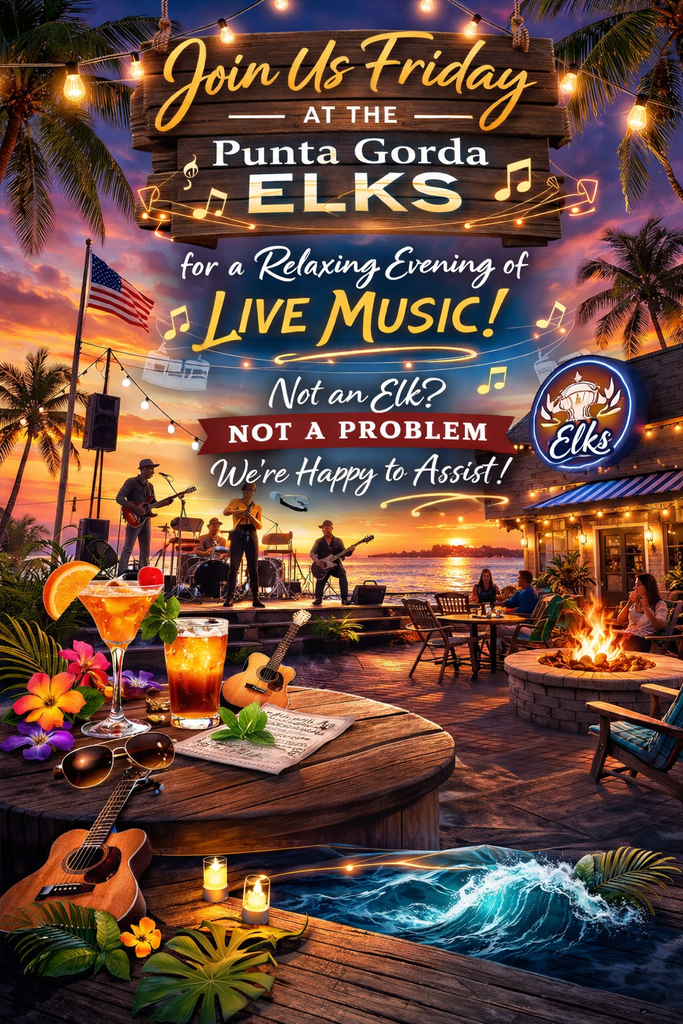 Elks live music no date