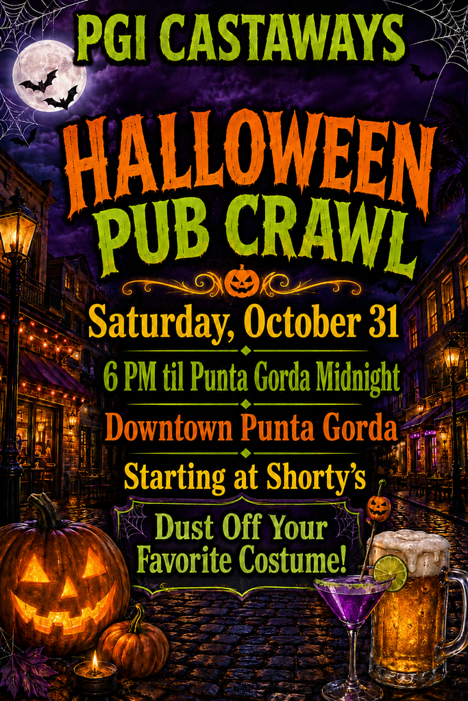 Castaways Halloween Pub Crawl