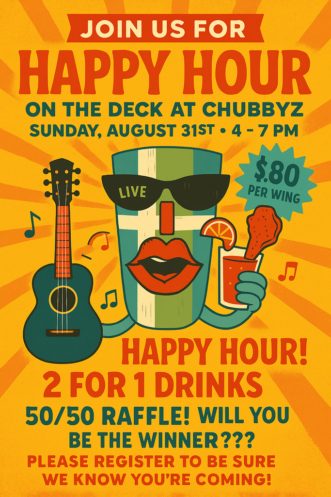 Chubbyz Happy Hour