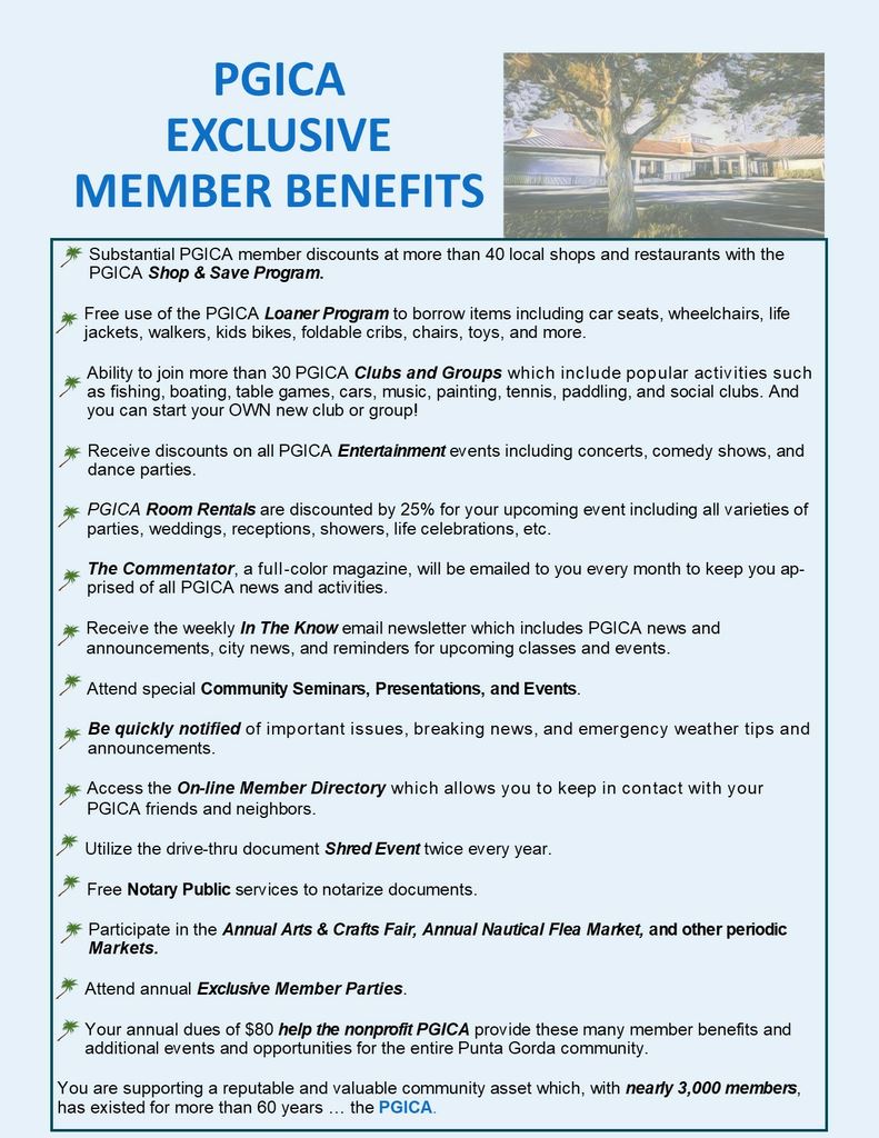Updated Member Benefits July 2026